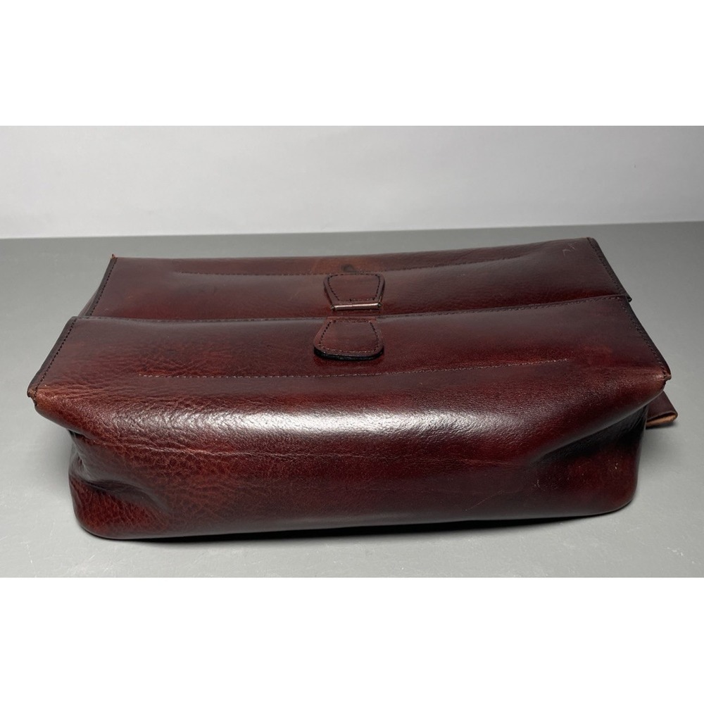 Vintage Bosca UtiliKit Bag Leather Toiletry Travel Kit 10''